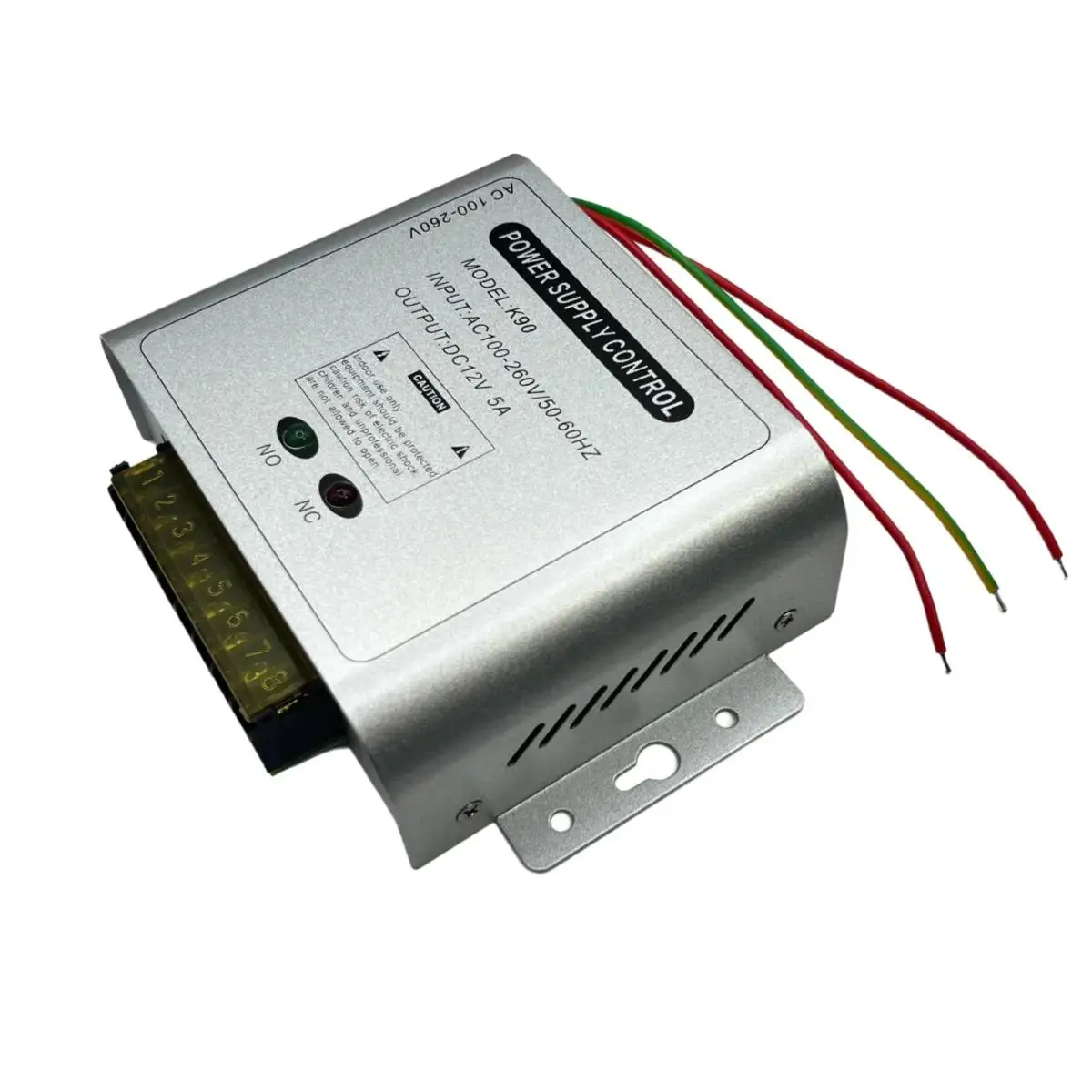 12V5A  Access Control Power Supply AC100-260V Door Lock Power Switch Adapter for Access Control System
