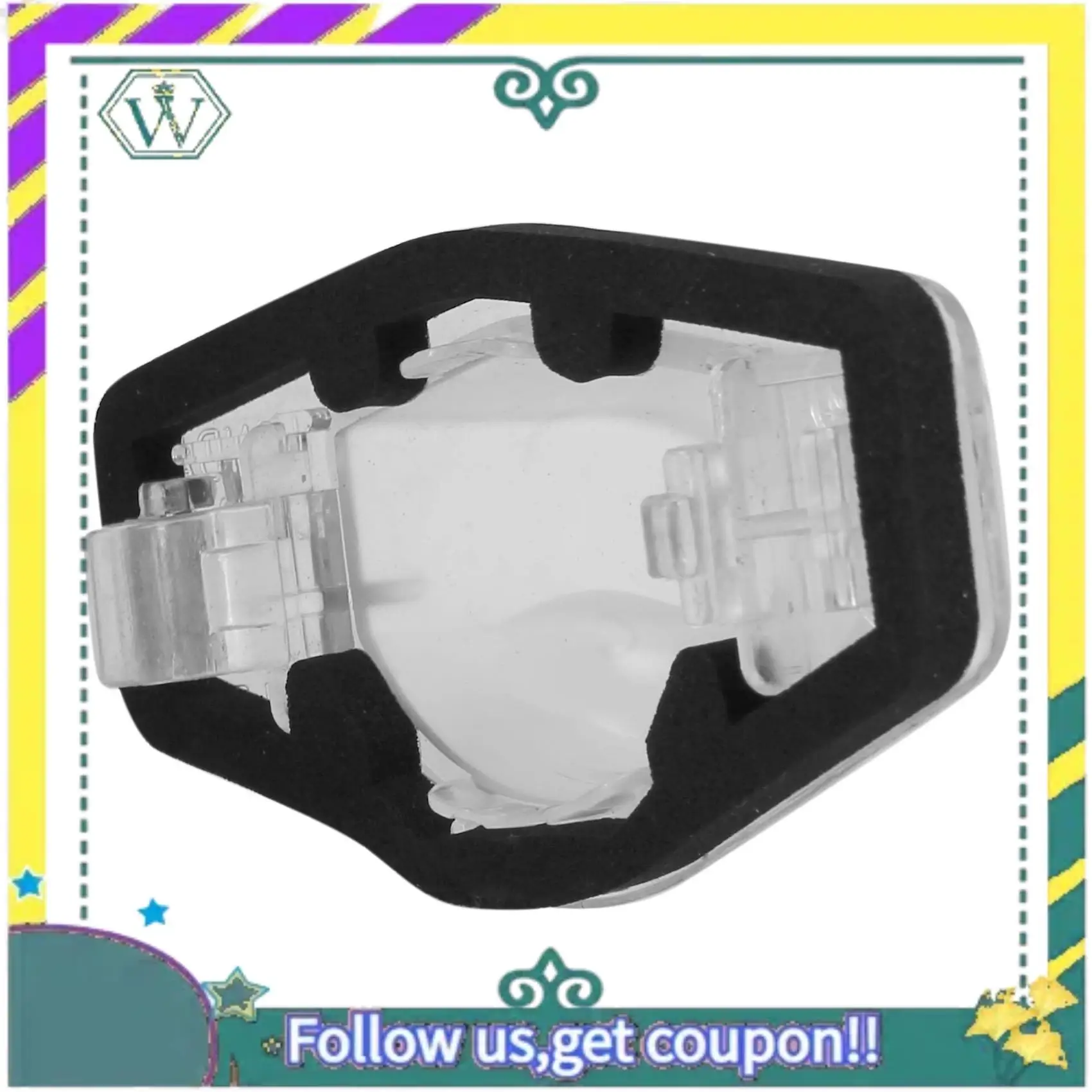 

Модернизированный светодиодный светильник номерного знака, абажур для Honda Civic CR-V Odyssey HR-V Accord, 2 шт., замена лампы для тегов в сборе