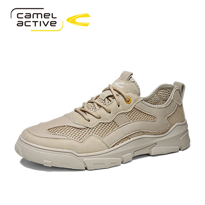 

Camel Active Men Sneaker Shoes Big Size Mens Trainers Autumn Spring Casual Shoes Mesh Breathable Shoes Mountain Men's Shoes