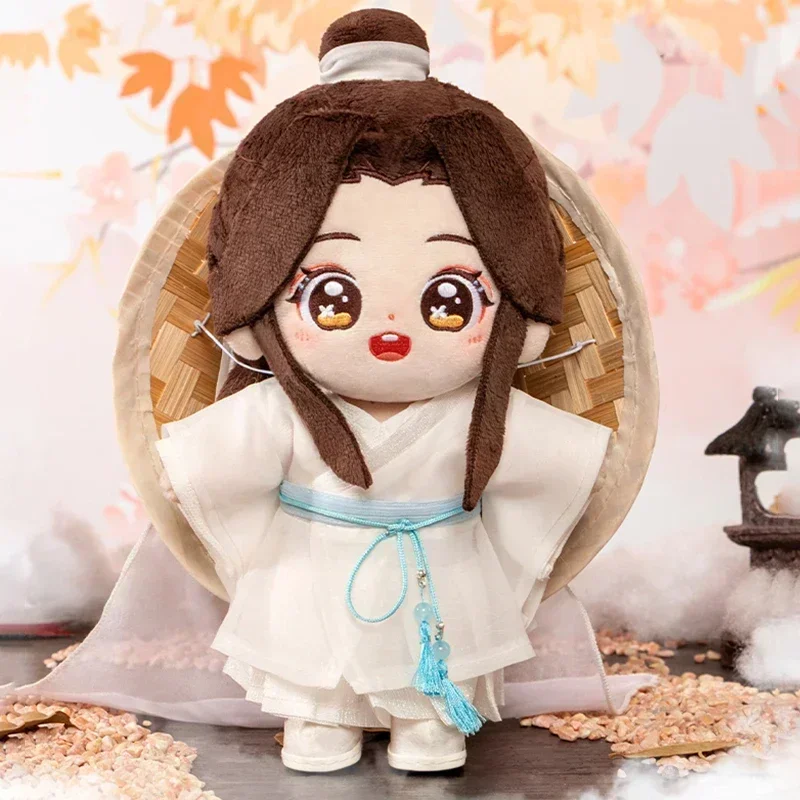 

In Stock Anime Heaven Official Blessing Figure Xie Lian Cotton Plush Doll Tian Guan Ci Fu San Lang Stuffed Toys Adult Kids Toy