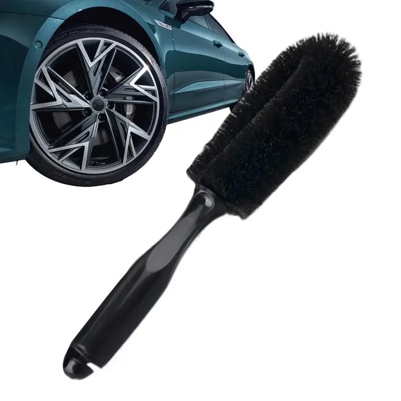 

Rim Detailing Brush Car Detailing Cleaning Soft Brush Ergonomic Grip No-Scratch Wheel Rim Cleaning Brush For Cars All Wheel