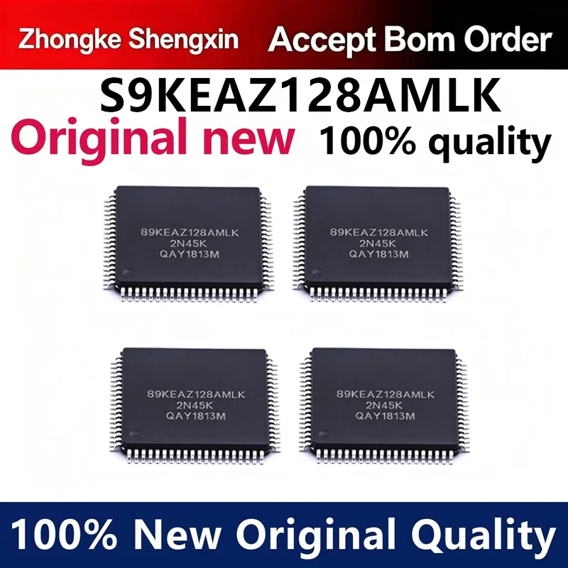 （5pcs-100pcs）Spot S9KEAZ128AMLK LQFP-80 48MHz 16KB 32-bit microcontroller