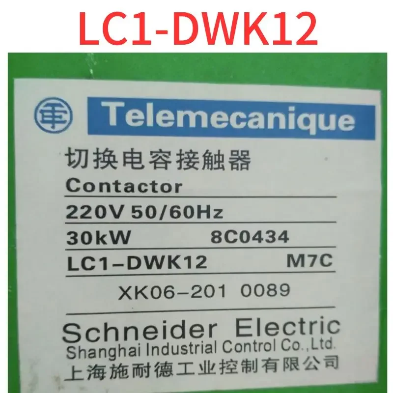 Brand New  Switching capacitor contactor LC1-DWK12 m7c220 coil