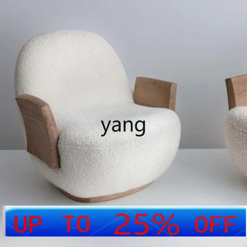 

LTT Velvet Single-Seat Sofa Chair Bedroom Balcony Tatami Creative Chair Internet Celebrity Leisure Chair