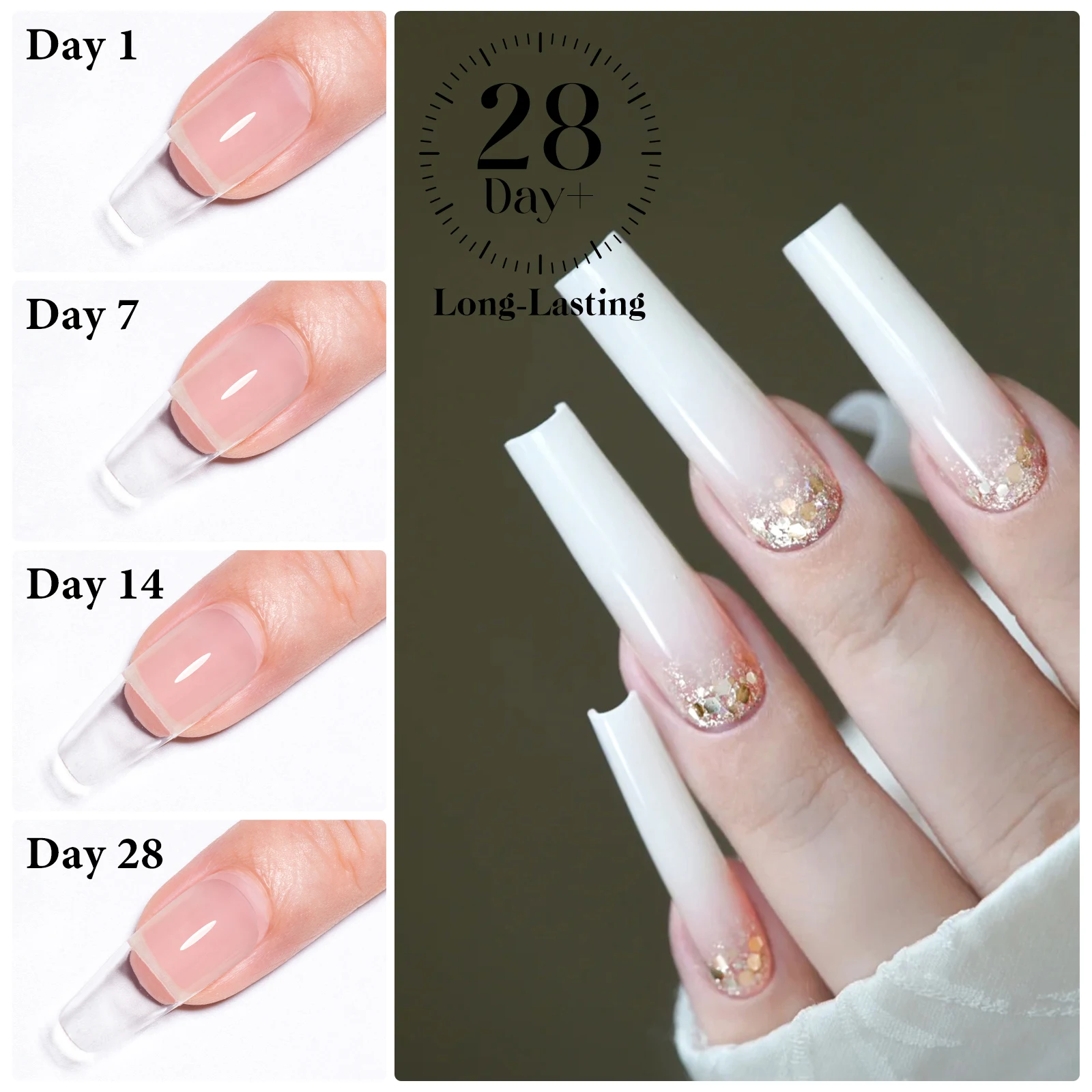 100ml エクステンションネイルジェルキット ミルキースム - Nail Extension Form のレビューと価格