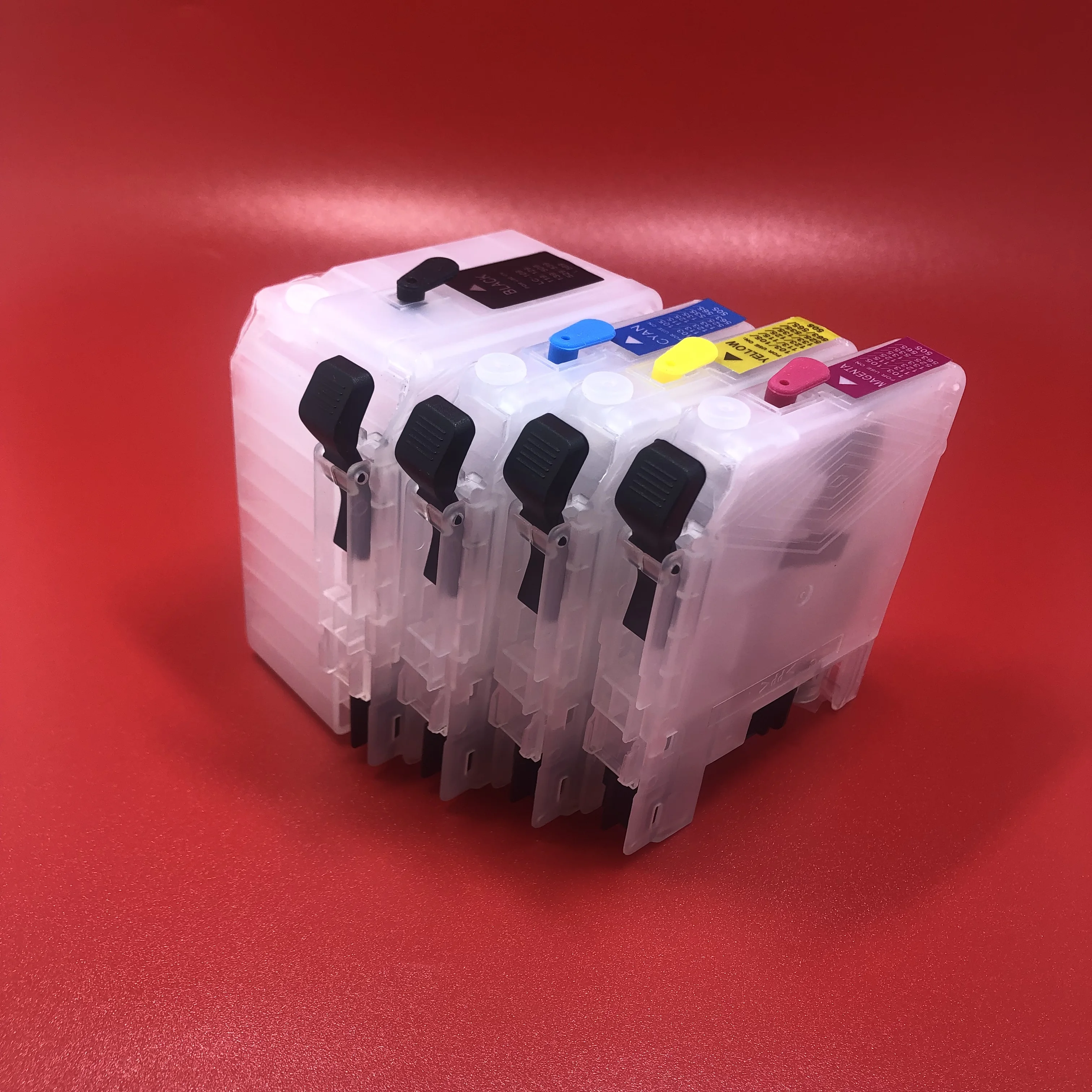 

4Color Empty Refillable Ink Cartridge LC529 LC525 for Brother DCP-J100 DCP-J105 MFC-J200 Printer