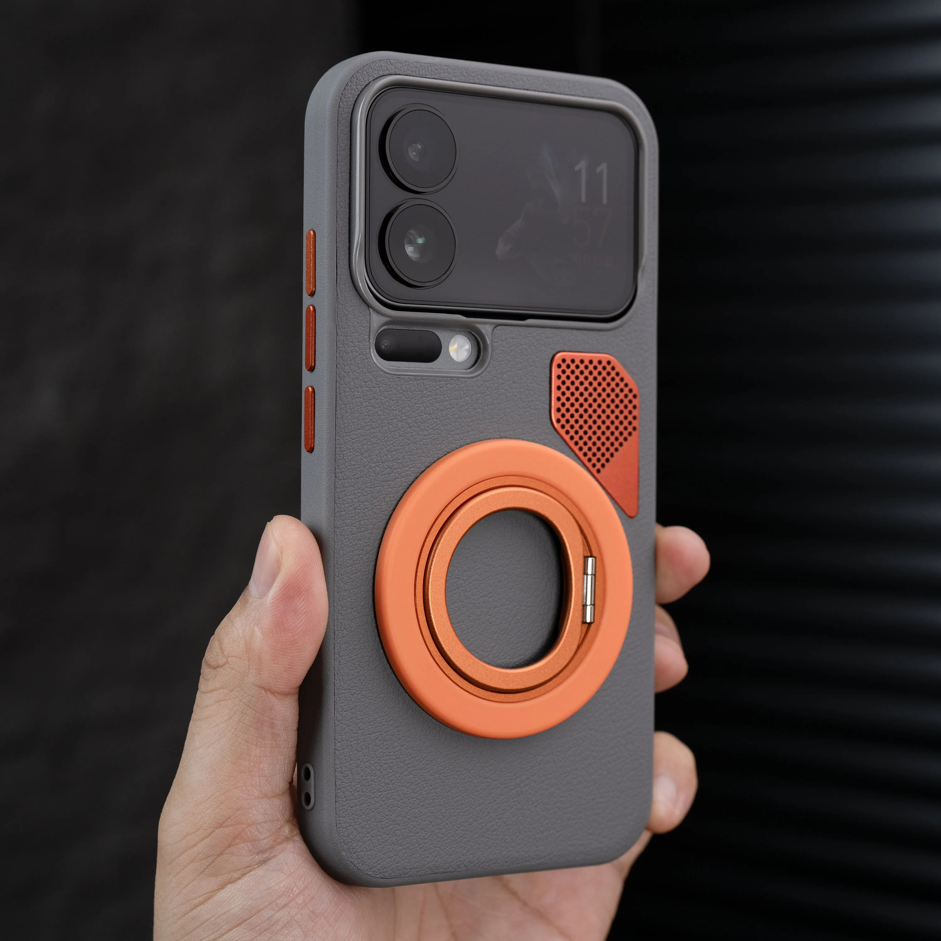 Étui pour Xiaomi 17 Pro Max luxe en cuir PU support magnétique Magsafe couverture arrière pour Xiaomi Mi 17 Pro Max chargement sans fil Funda