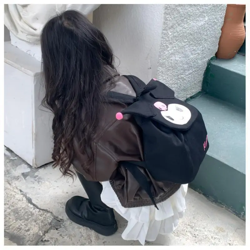 Trendy New Sanrios Kid Backpack Kuromi Melody Cinnamoroll Kid Kindergarten Cute Boy Girls Outgoing Fashion Babys Small Book Bags