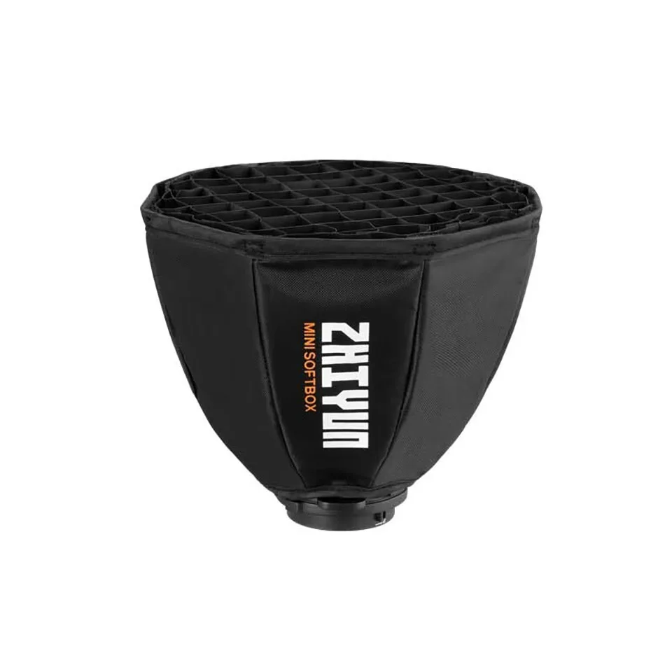 ZHIYUN Mini Softbox Octagon ZY Mount EX1H02 Accessories for Molus G60 X100 COB Video Light Photography Lighting