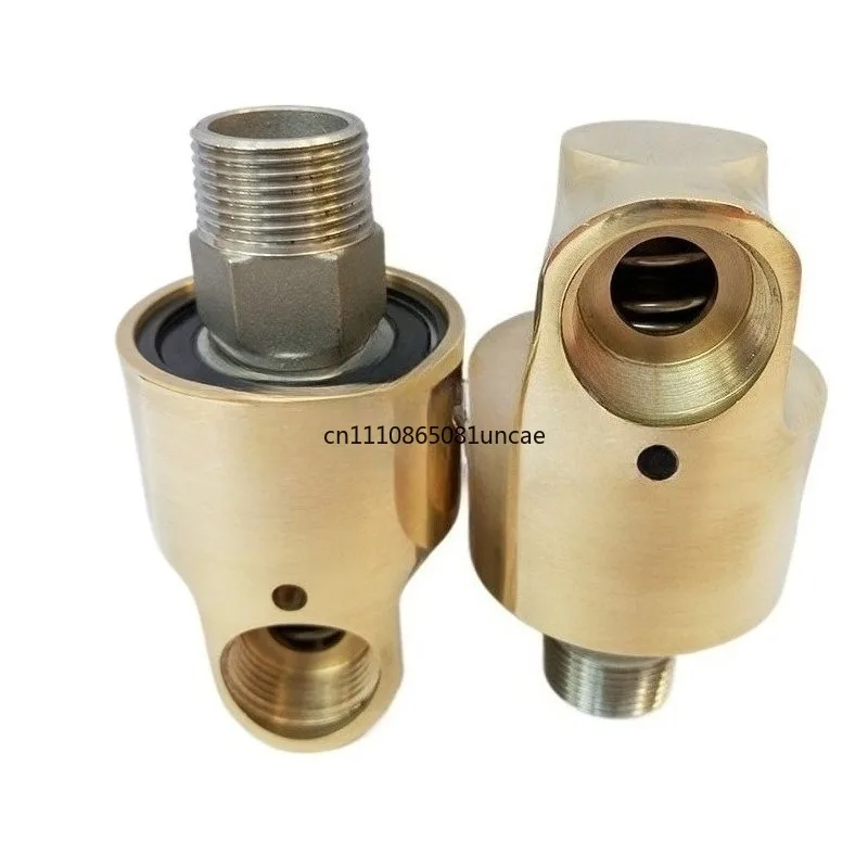 

HD Type Unidirectional Flow Rotary Joint Cooling Water High Temp High Pressure High Speed 360° Universal Rotating Connector