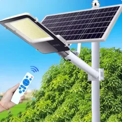 Solar Street Light Outdoor Solar Street Light Garden Sunlight House Remote Control IP67 Waterproof Wall Lamp Solar Street Light