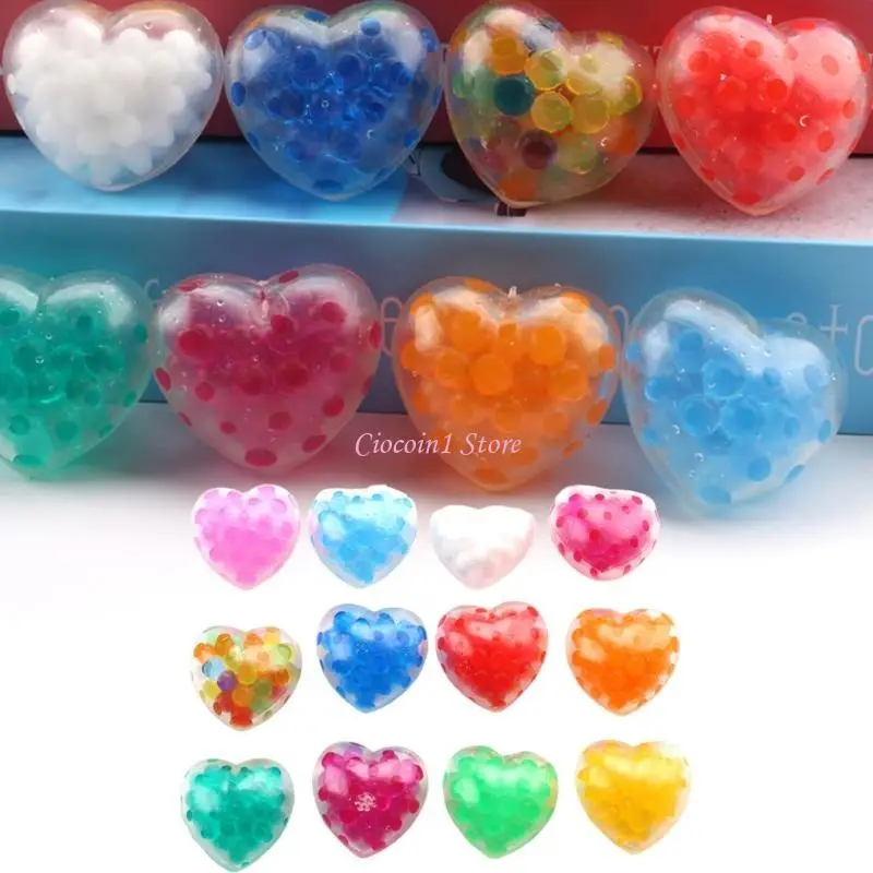 Y1UB mới lạ siết đồ chơi đồ chơi đồ chơi đầy màu sắc trái tim đầy màu sắc vắt cho trường làm việc