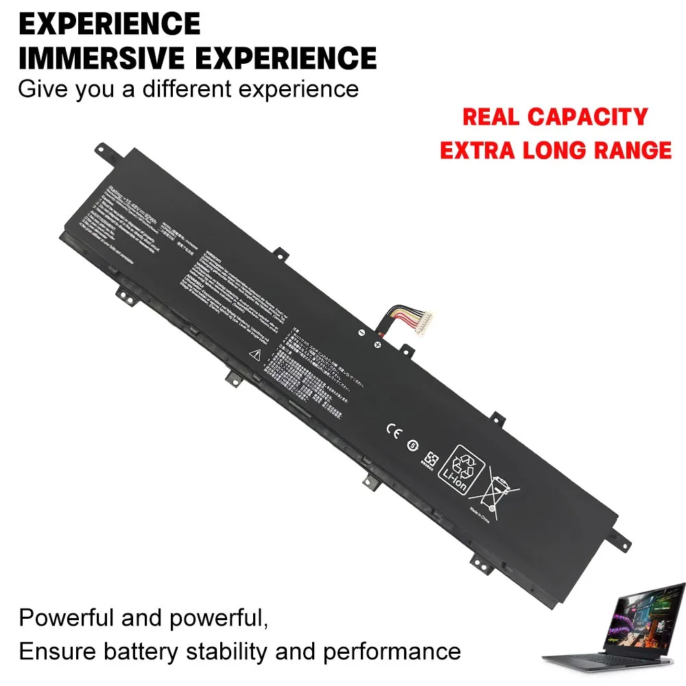 C42N2008 Battery for ASUS ROG Zephyrus S GX531 Series Laptop Battery 15.48V 92Wh 5984mAh Replacement