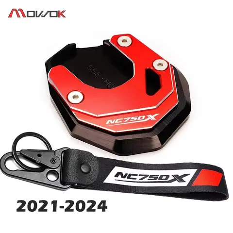 För HONDA NC750X NC750 X NC 750 X 2014-2020 2021-2025 Motorcykelstöd Sidostödsförlängningsplatta NC750X nyckelring 10 best sales Honda NC 750 x 2021 - №2