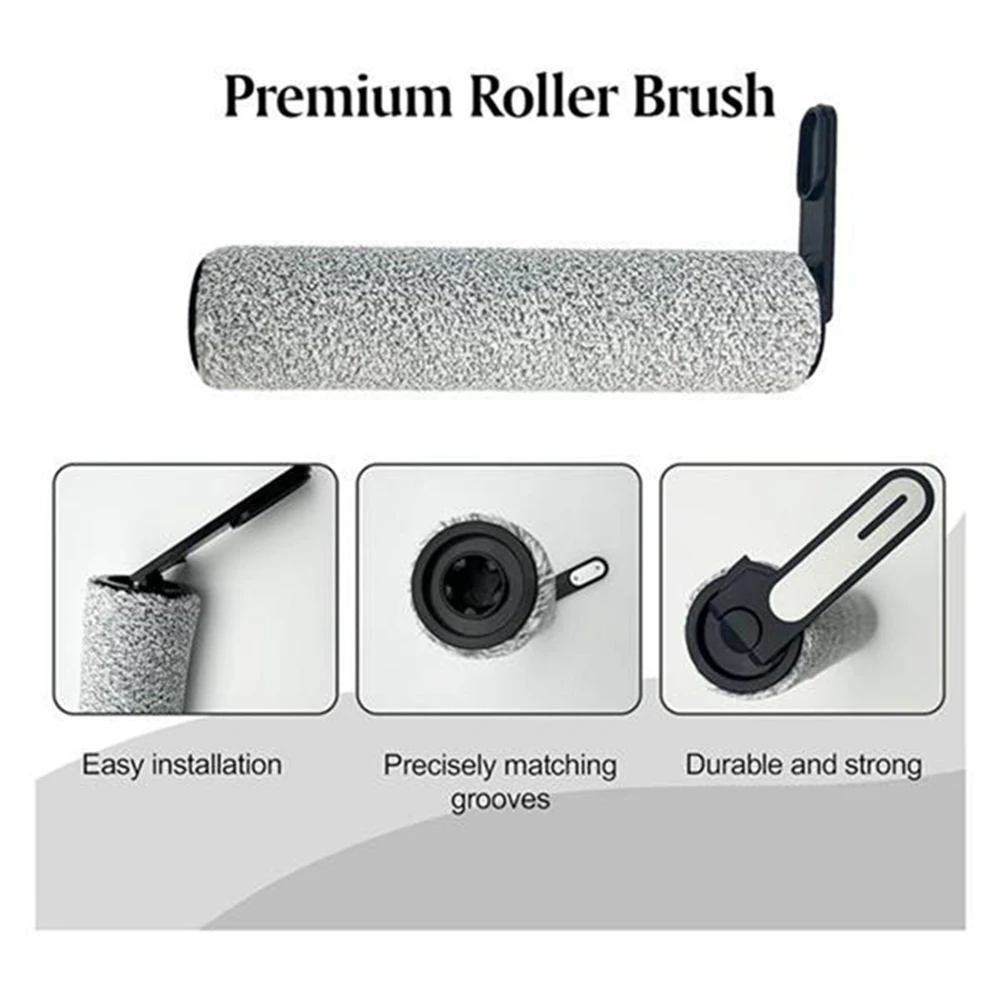 B58B-2PCS Brush Roller For Dreame MOVA 2.0 Pro / K10 / K10pro Trouver K10/K10pro Vacuum Cleaner Accessories Kit