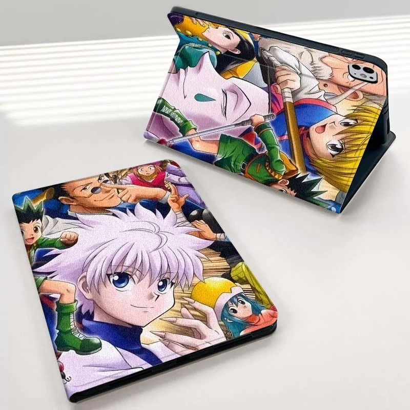 H-Hunters x H-Hunters Cartoon For iPad Pro Air Mini 1 2 3 4 5 6 7 7th 8th 9th 10th 11th 10.2 9.7 10.5 10.9 11 12.9 Tablet Case