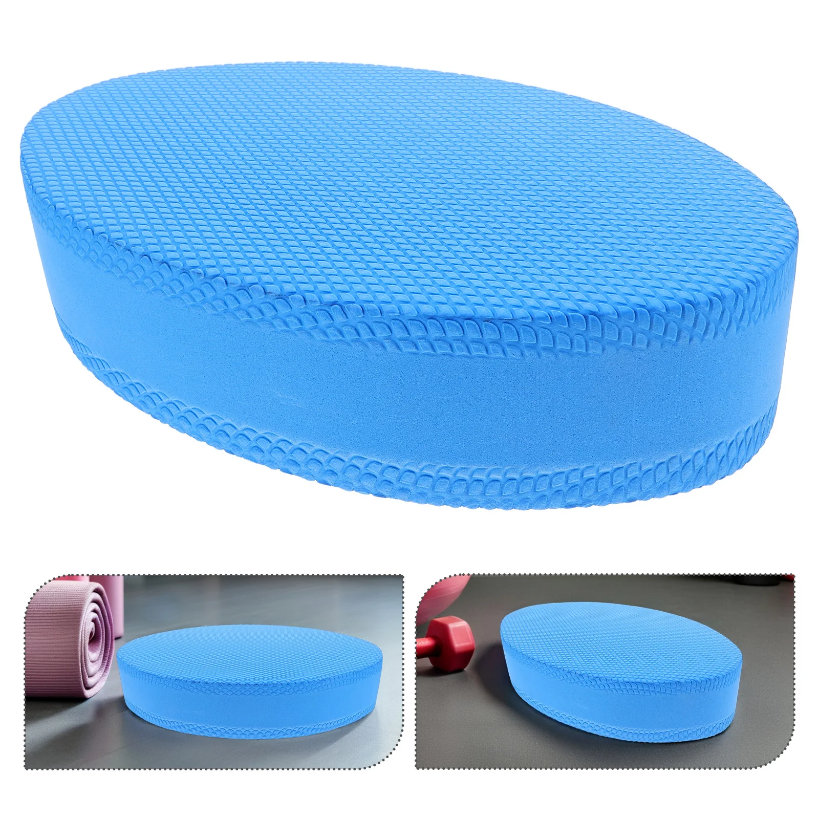 

Balance Disc 28x17x6 Cm Oval Tpe Balance Cushion Non-Absorbent Tear-Resistant for Home Gym Fitness Yoga Training Stability and