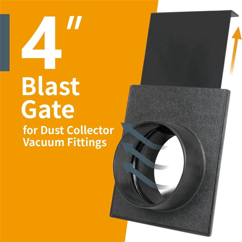 Zawór klapowy do odpylacza 4 cale 70108 Zawór klapowy do systemu odpylacza Connect-A77G