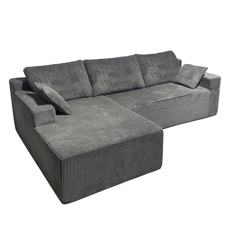 

Compressed vacuum Damascus sofa simple tofu block concubine seat fabric sofa