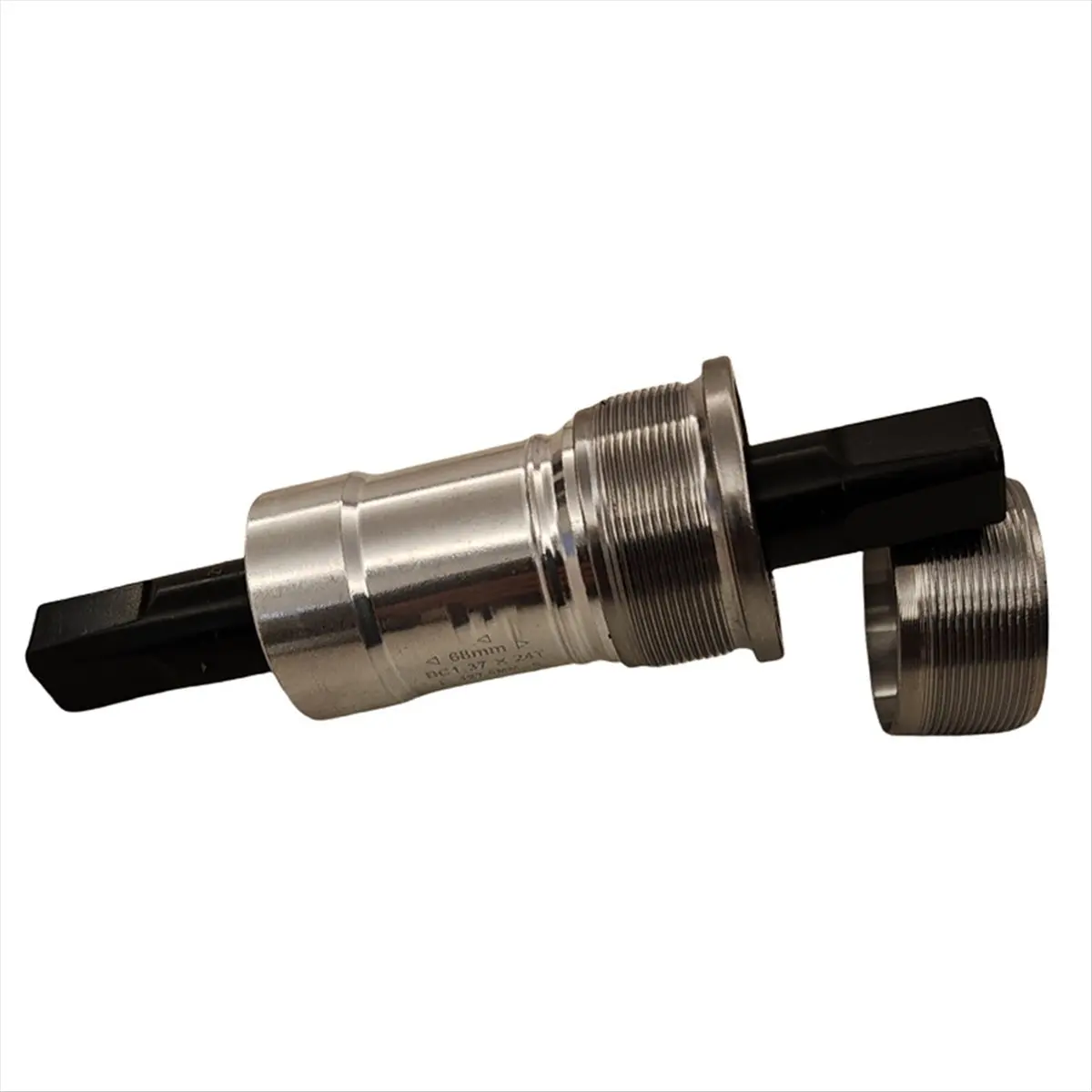 ABJX Mountain Bike Bottom Bracket 68mm,Portable Square-Taper, Size: 110.5mm,Perfect for Cycling Enthusiasts DROP SHIPPING