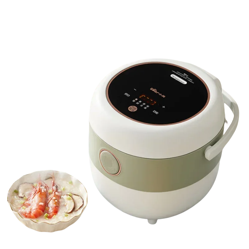 

Small 2-Person Rice Cooker with Smart Appointment Multi-Function Mini Soup Rice Cooker 1.6L Food Warmer 220V