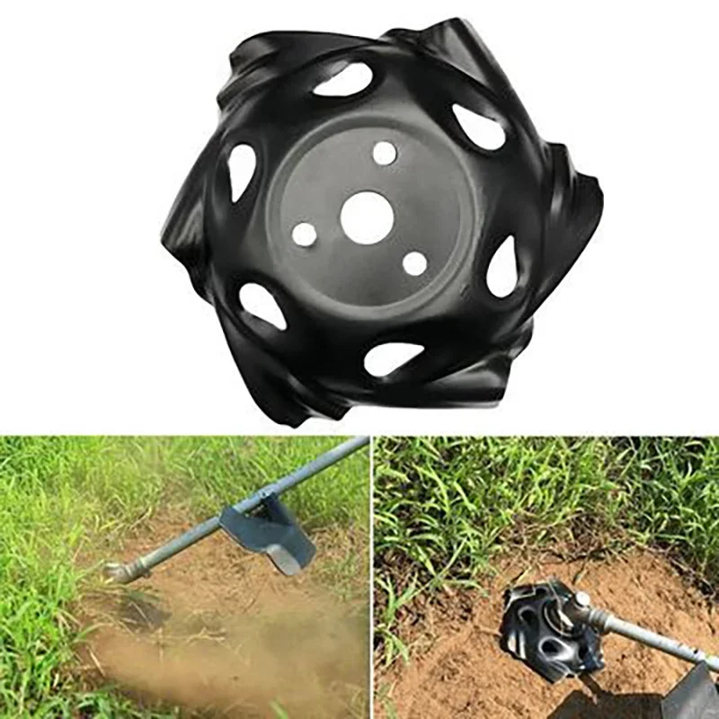 Universal Trimmer Head For Mower Alloy Weeding Tray Scraper Removes The Grass Root Weeder Cutter Parts Garden Tool Greenworks