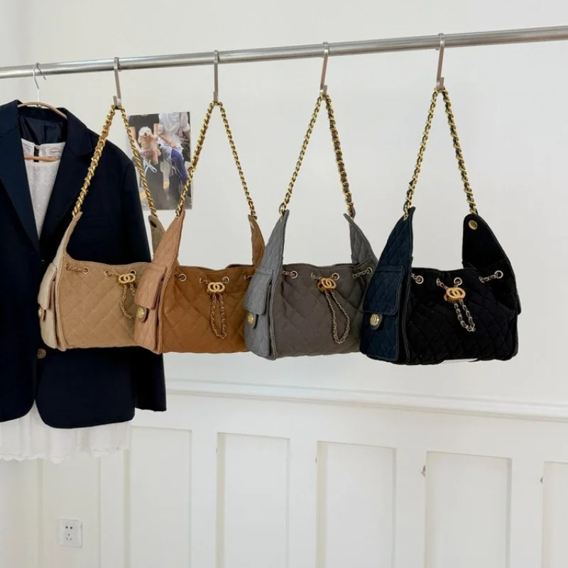 حقيبة كتف نسائية فاخرة مصممة من الجلد حقيبة يد كروس أنيقة للنساء محفظة حمل حقيبة ساعي أنيقة كلاسيكية خالدة