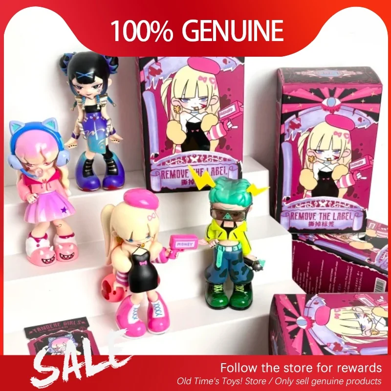 

Подлинная модель Yandere Girls Gen.2 Remove The Lable Series слепая коробка милая модель Yandere для девочек ручной работы аниме фигурка-сюрприз подарок для девочек