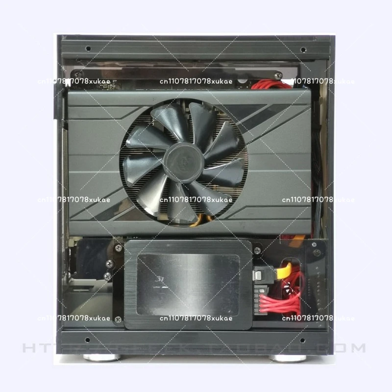 For GEEEK A31S Mini Itx Side Transparent Chassis, Small 1u Power Supply A4 Chassis Non Aluminum Small 1U Power Supply