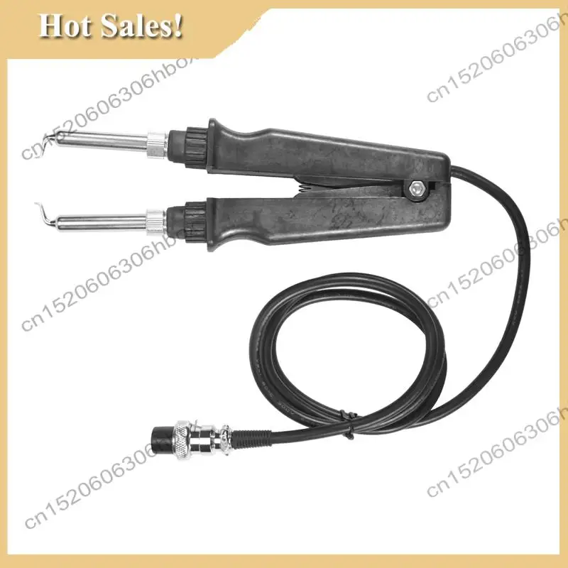 

-HOPE 902 Esd Smd Double Soldering Iron Tweezer Handle Clip Heating Plier Soldering Station Accessories -Kb
