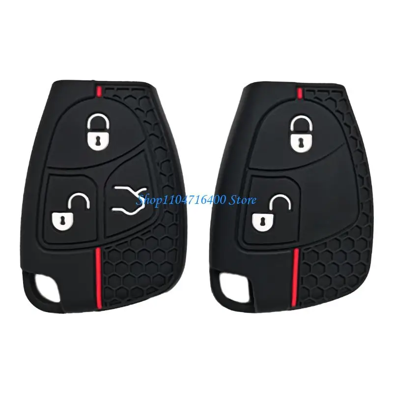 

y1gd Cover Waterproof Remote Cover Silicone Case for B200 S350 E280