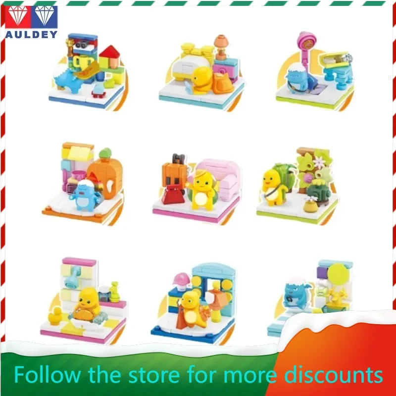 

AULDEY‌ Authentic Milk Dragon's Home Life Scene Series Assembled and Activated Phone Model Collection Holiday Gifts In Stock