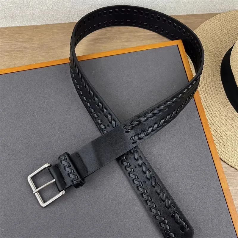 Corsé de cuero PU vintage para hombre y mujer, faja femenina, abrigo, cinturón, decoración de vestido, cinturón ancho J1783