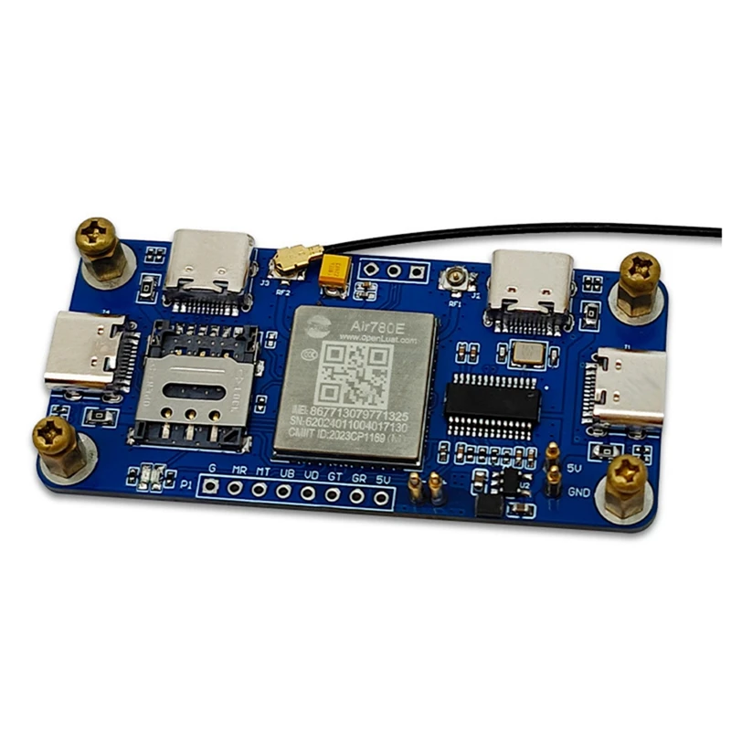

A42I-4G HUB Expansion Board Air780e Networking Module 4G CAT1 LTE Ethernet Module For Raspberry Pi Zero Dedicated