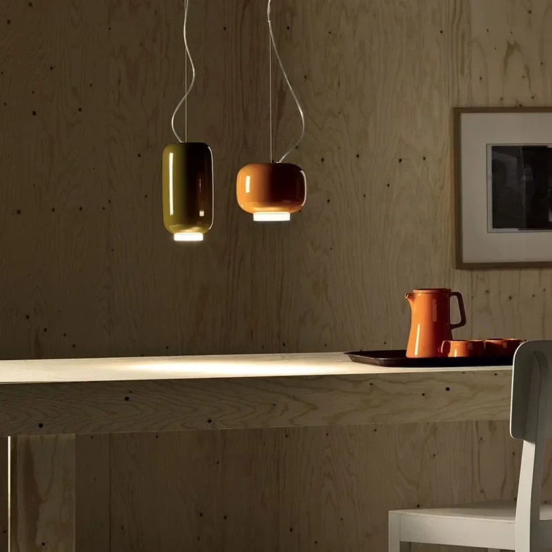 

2026 for Italian Design Glass Pendant Lights Nordic Style Dining Table Chandelier Colorful Home Lighting for Restaurant