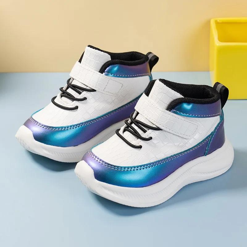 

Children's Autumn Winter High-Top Fashion Boots Comfortable Casual Unisex Versatile Footwear botas para niños de 2 a 5 años