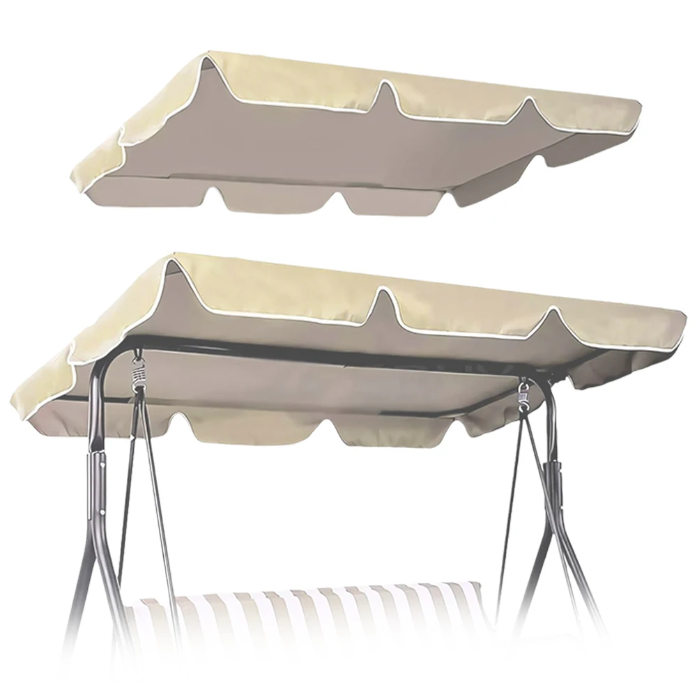 

Outdoor Swing Chair Awning Garden Waterproof Swing Canopy Roof Cover Outdoor Garden Courtyard Swing Sunshade