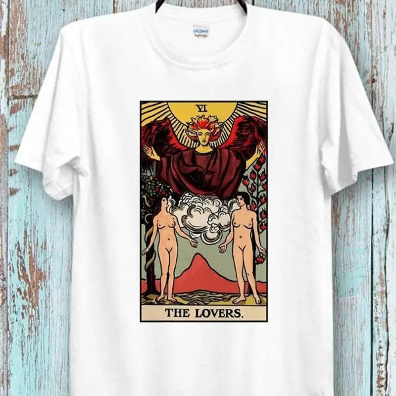 

Футболка Таро для любителей лесбиянок ЛГБТ-прайд для геев, супер крутой идеальный топ для женщин и джентльменов