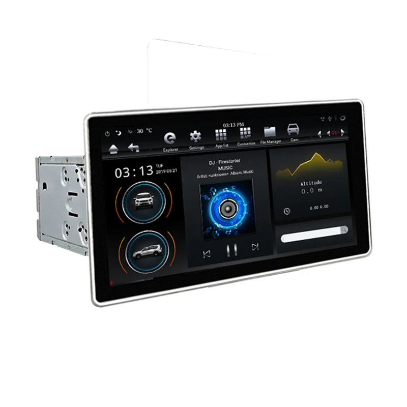 Rádio de Carro Universal HD Touch Screen, 11.6 ", 1920x1080 IPS, 2 Din, Sistema Wince, DVD Player, Áudio, Venda Quente