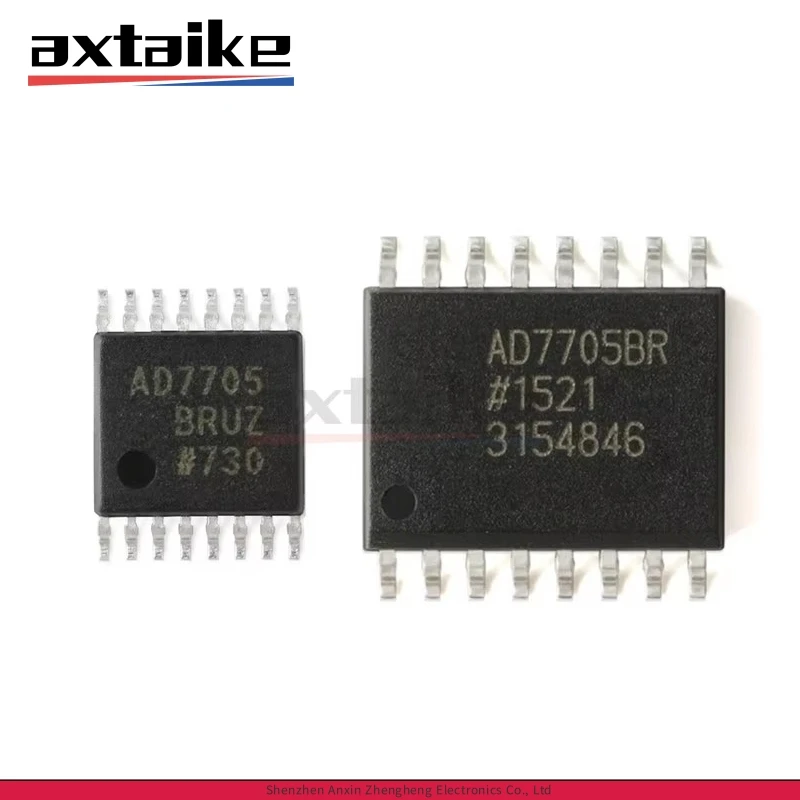 

AD7705BRZ SOP16 AD7705BRUZ TSSOP16 AD7705 AD7705BR AD7705BRU Analog To Digital Converters ADC 3V 5V 1mW 2-Ch Diff 16Bit IC SMD