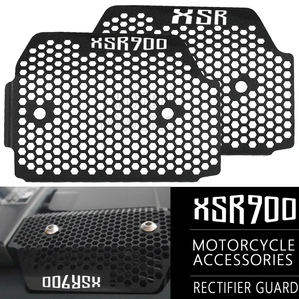 

Алюминиевая защитная крышка выпрямителя для мотоцикла, защитная решетка, аксессуары для YAMAHA XSR900 XSR 900 2016 2017 2018 2019 2020 2021