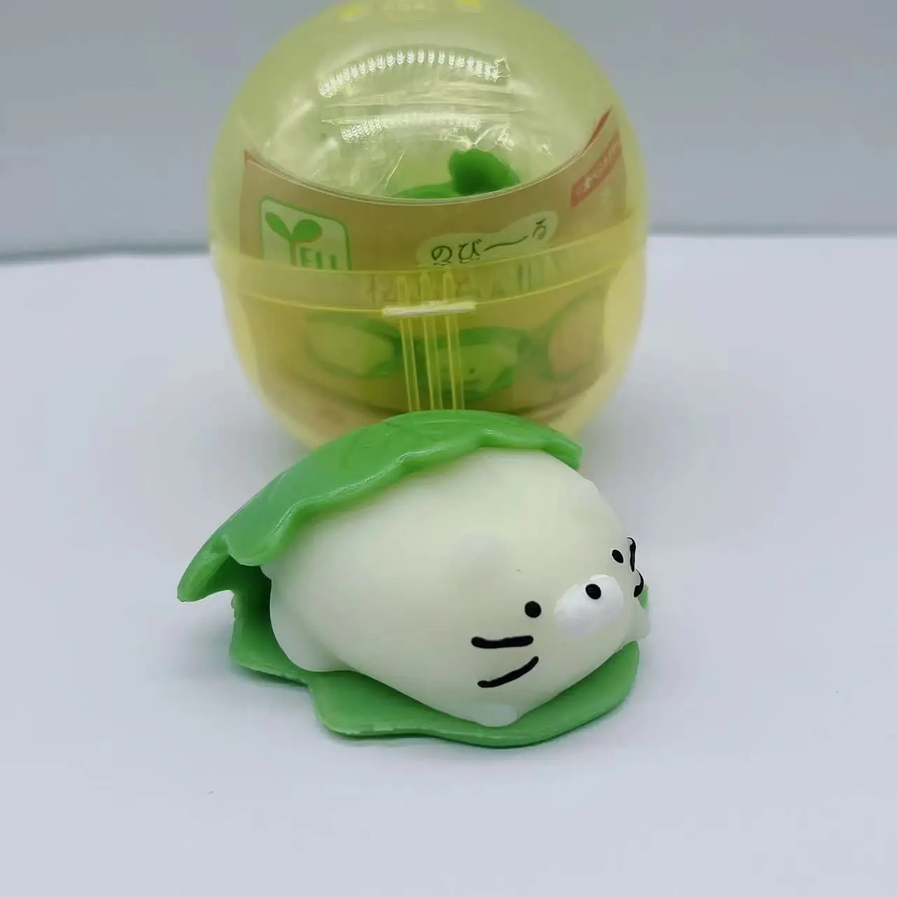 Yell capsule toys Growing Sakura Mochi & Kashiwa Mochi kawaii seal cat rabbit pig bear ghost dim sum Soft squeeze figures