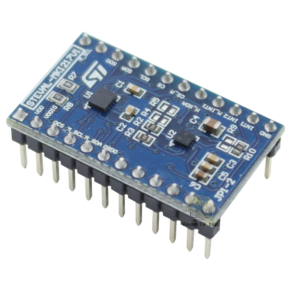 FOR ST STEVAL-MKI217V1 LSM6DSOX LIS2MDL Sensor Hub Adapter Board DIL24 6-Axis IMU 3-Axis Magnetometer STEVAL-MKI109V3 Compatible