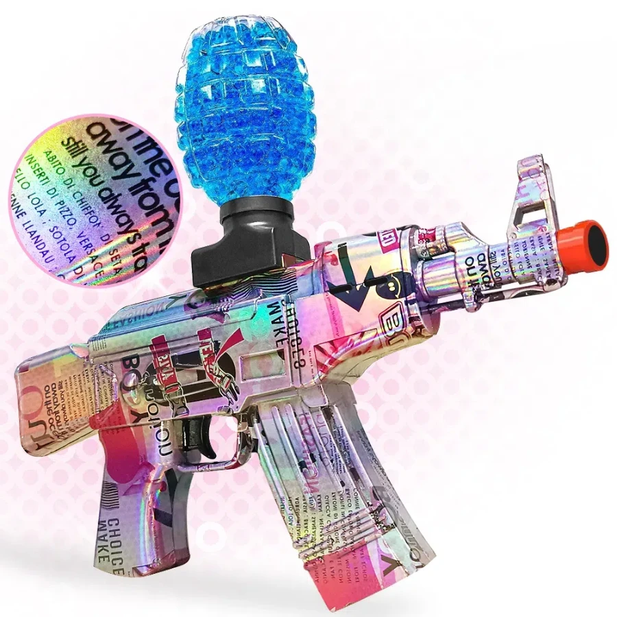 NEW Arrival Electric Gel  Blaster,Upgrade high-speed motor,splatter blaster,7.4v lithium battery(without bullet)