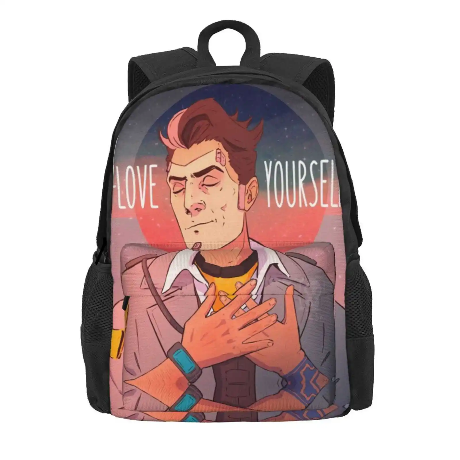 Love Yourself Hot Sale Schoolbag Backpack Fashion Bags Handsome Jack Self Love