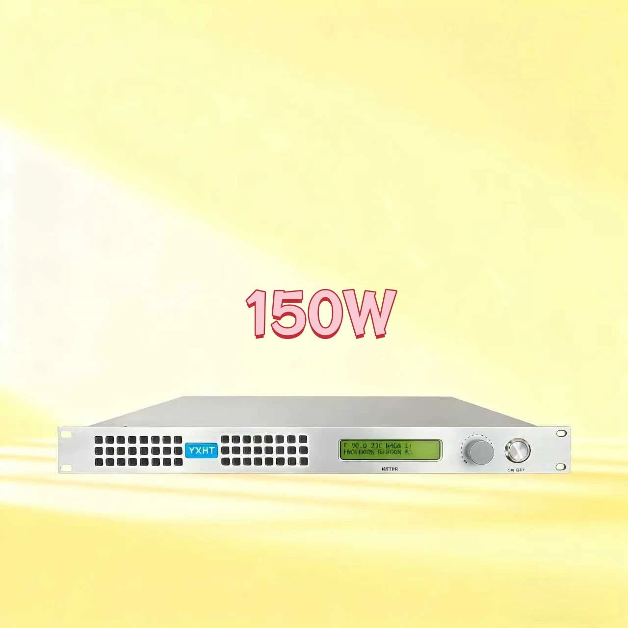 

100-240V Wide Voltage YXHT-150W FM Transmitter (110V&220V Supported) - Low Noise, L/R Input, for Church/Exhibition Hall