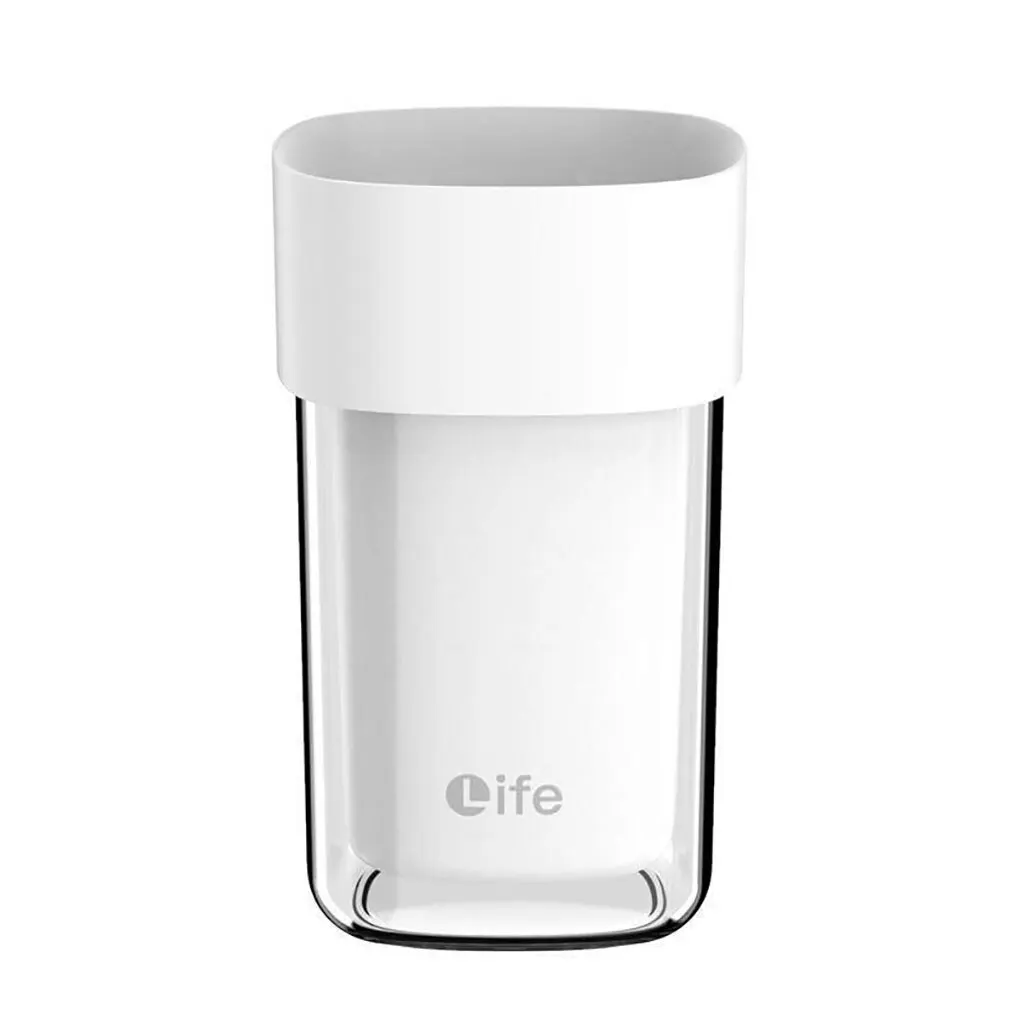 Clear Toothpaste Toothbrush Holder com Wash Cup, Travel Portable Toothpaste Toothbrush, Multifuncional Storage Box, Proteger Capa