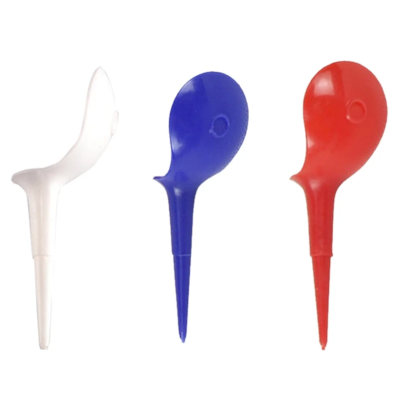 Anti-Slice Golf Tees, Chair Shaped Tees, Plastic Position Marker, 50Pcs, 80mm