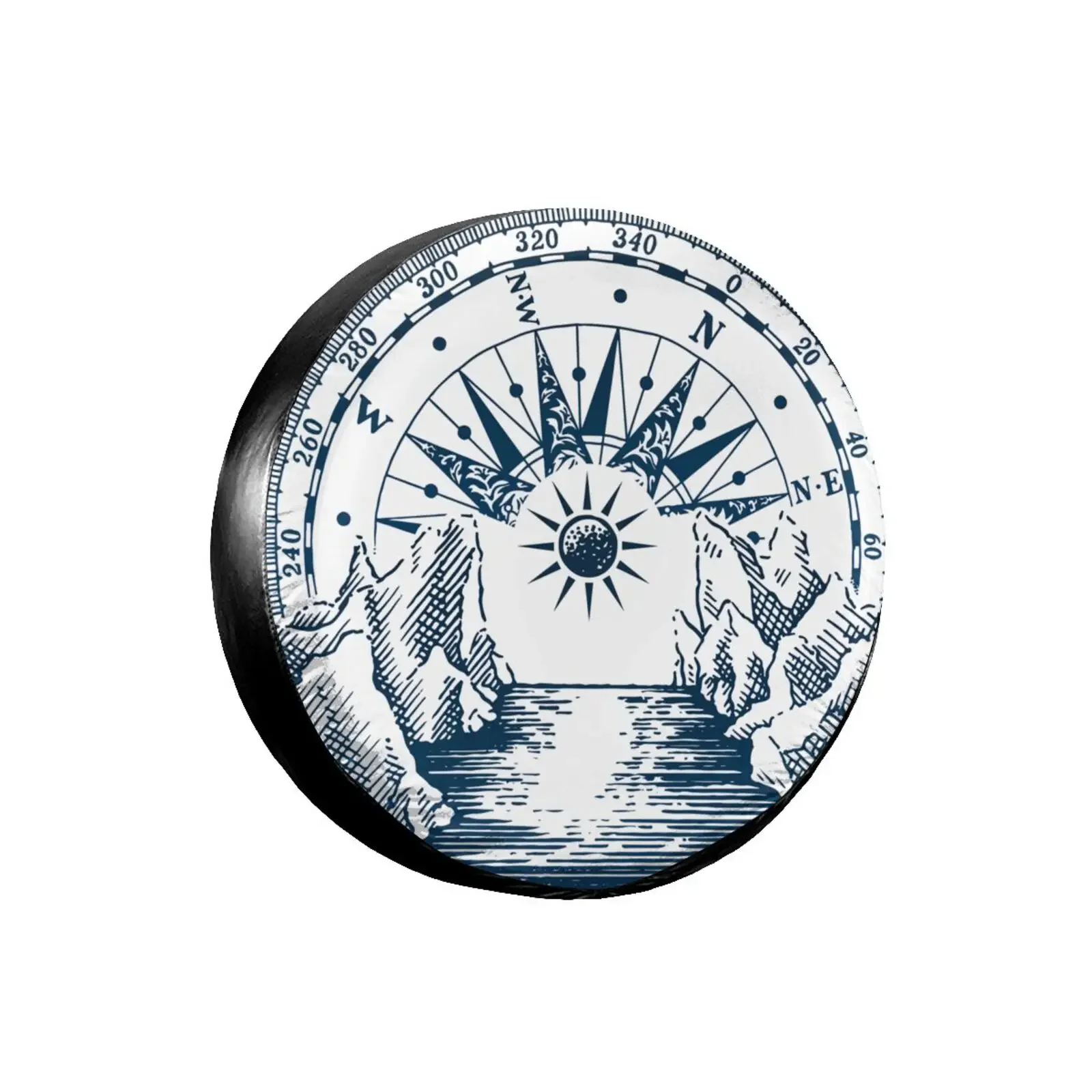 Juste de Protection de Spare-Boussole Imprimée en 3D, Imperméable, Contre la Poussière, Contre les UV, pour Roue Solaire