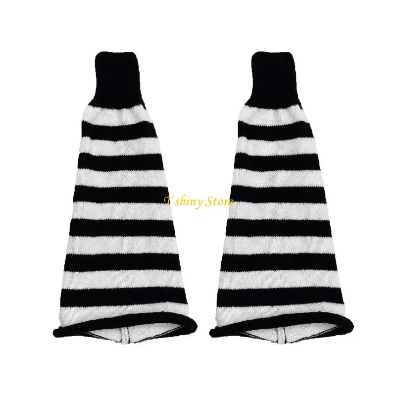 N58F JK 양말 Jk 스타킹 로리타 레그 워머 양말 슬러치 양말 여성 프린트 레그 워머 펑크 로리타 무릎 양말 고딕 롱 양말